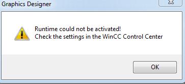 PCS7   WINCC运行不了