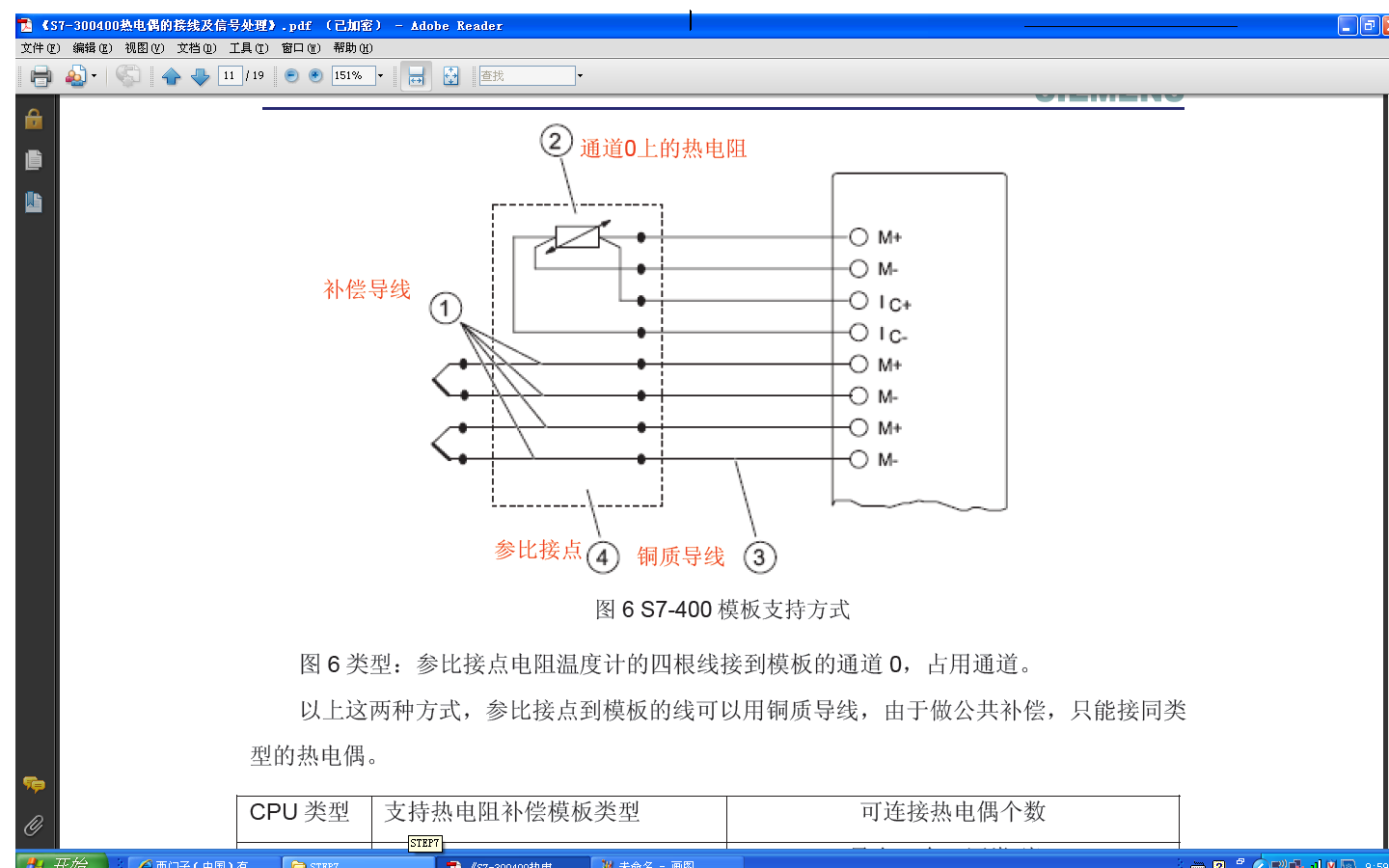 工业自动化与驱动技术集团(slc i ia&dt) 三线制pt100跟sm331怎么接啊