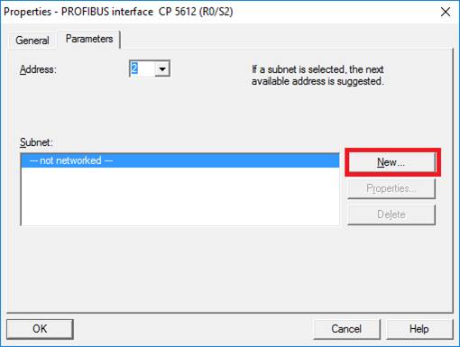 添加Profibus子网