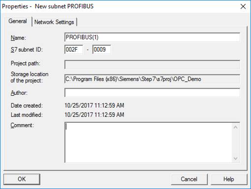 添加Profibus子网