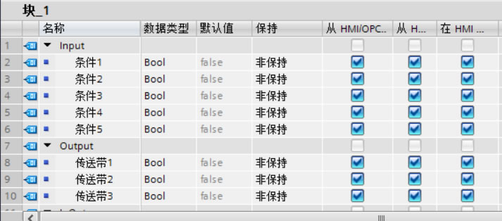 添加输入以及输出参数